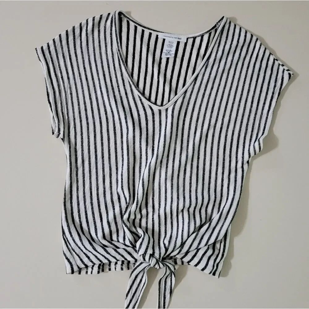Caution To The Wind Crop Top